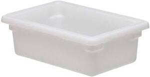 FOOD STORAGE BOX 12X18X6 WHITE  6EA